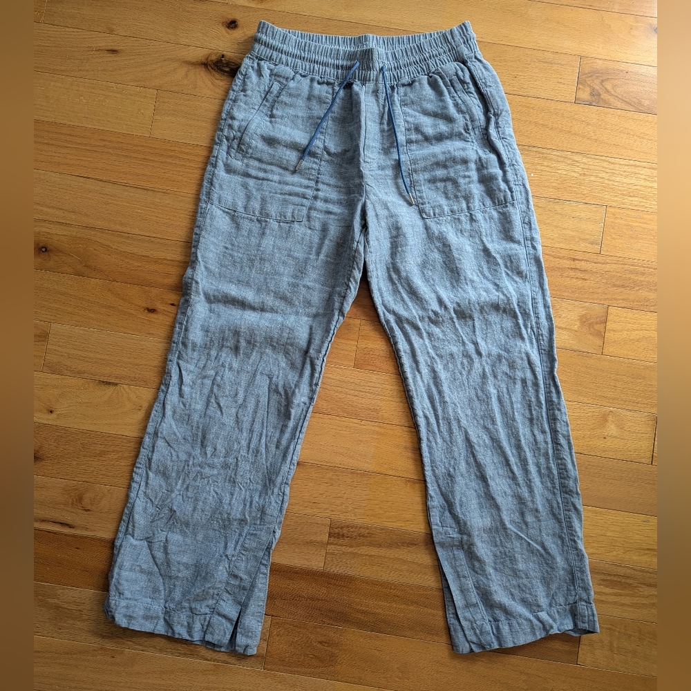 Athleta Sky Blue Textured Pants